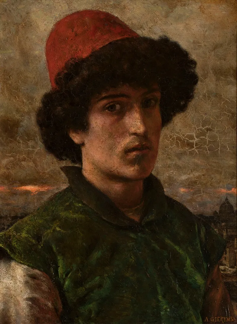 Portrait Of A Young Italian Man