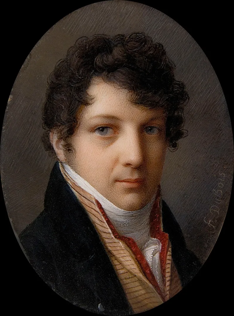 Portrait Of A Young Man 113 Wall Art by Frederic Dubois - High-Resolution Digital Print