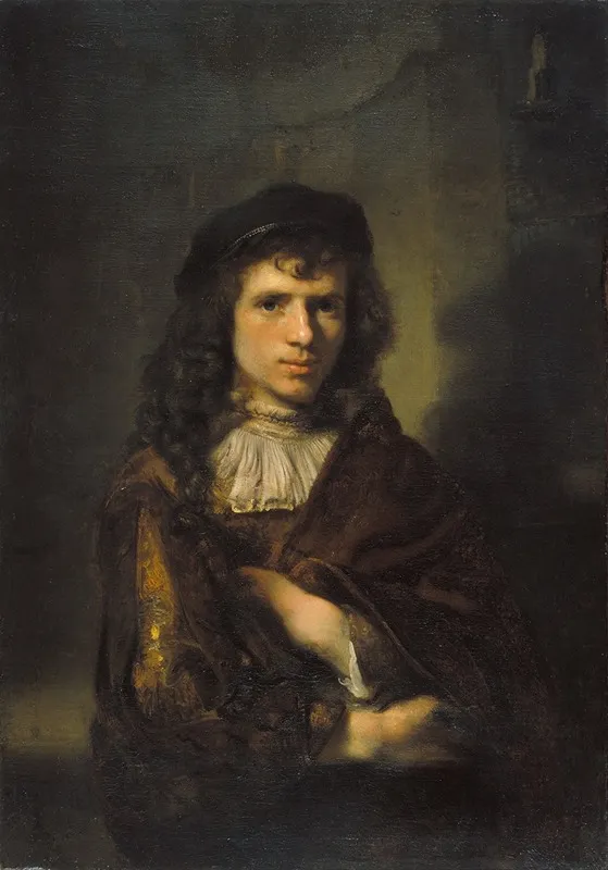 Portrait Of A Young Man 16 Wall Art by Willem Drost - High-Resolution Digital Print