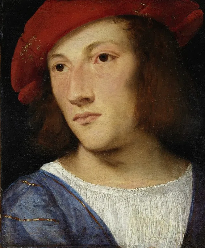 Portrait Of A Young Man 21 Wall Art by Titian - High-Resolution Digital Print