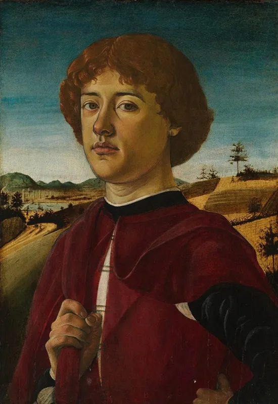 Portrait Of A Young Man 41 Wall Art by Biagio d’Antonio - High-Resolution Digital Print