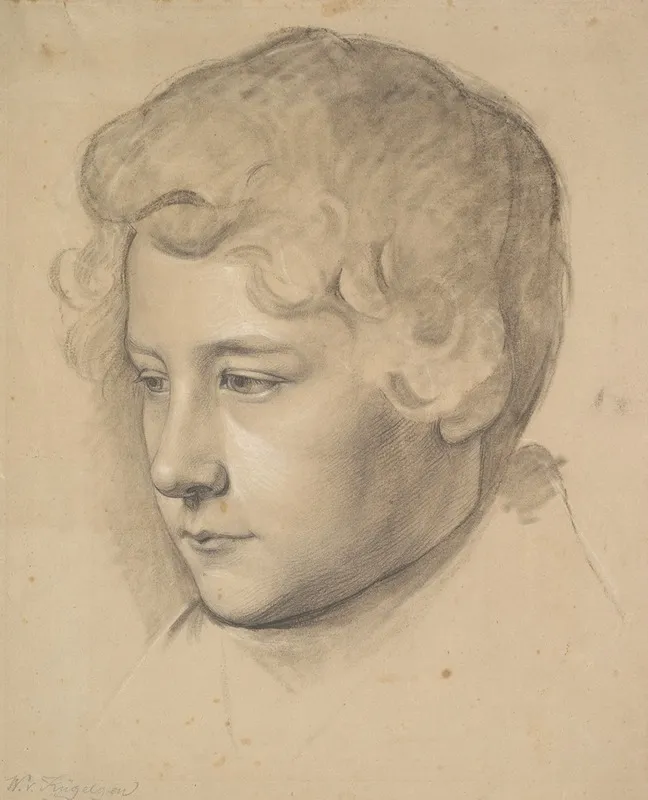 Portrait Of A Young Man 52 Wall Art by Wilhelm von Kügelgen - High-Resolution Digital Print