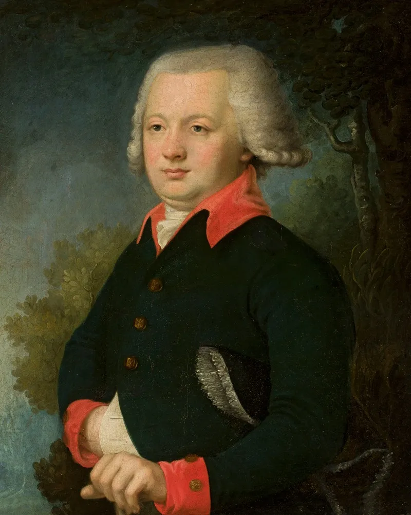 Portrait Of A Young Man 78 Wall Art by Vladimir Borovikovsky - High-Resolution Digital Print
