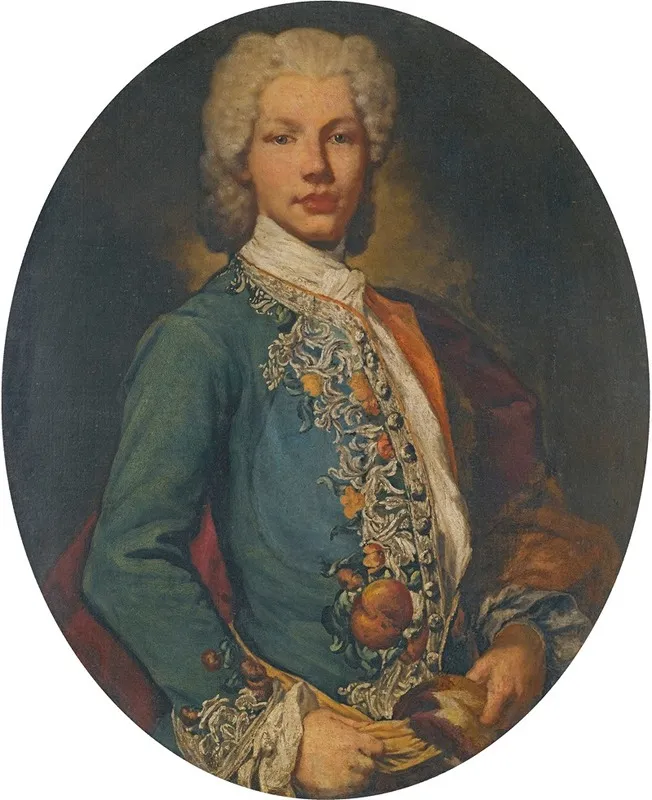 Portrait Of A Young Man In A Green Tunic Wall Art by Vittore Ghislandi - High-Resolution Digital Print