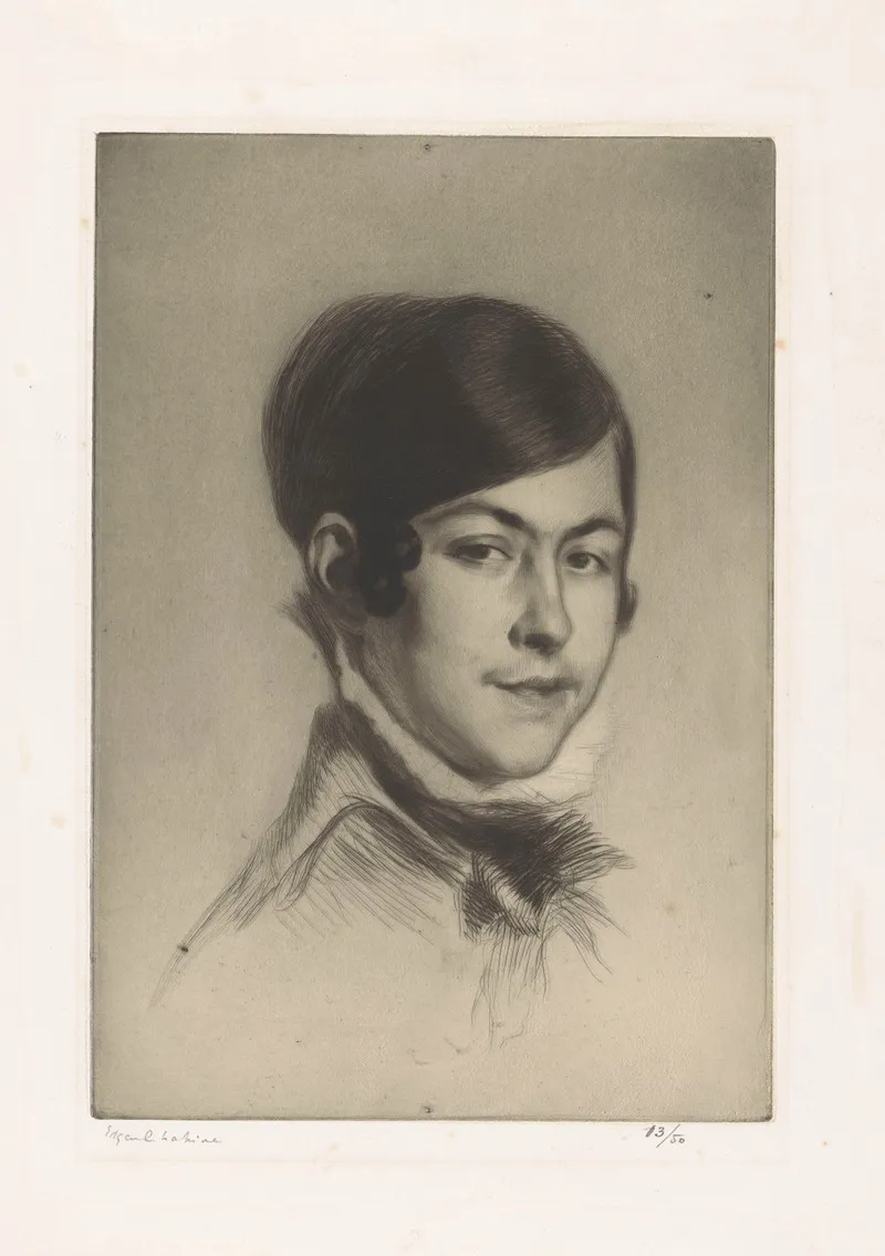 Portrait Of A Young Man Or Woman