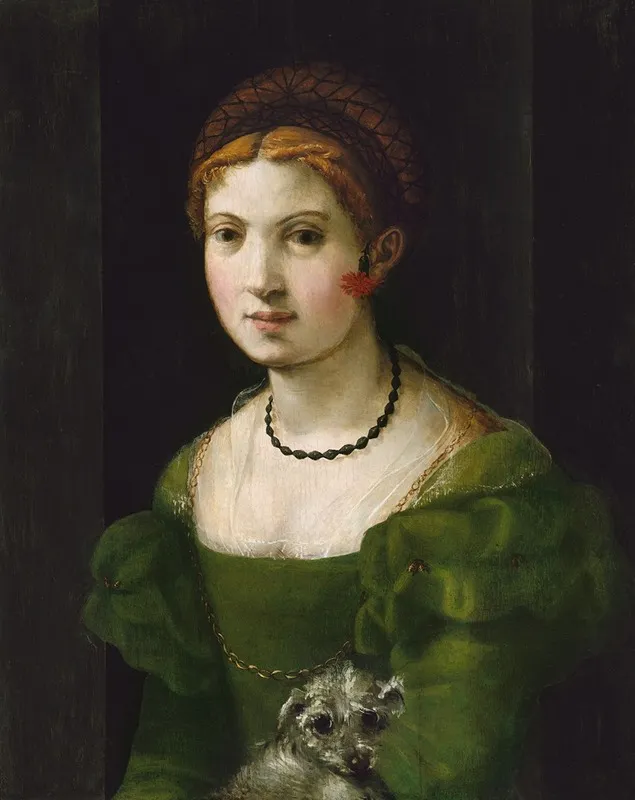 Portrait Of A Young Woman 20 Wall Art by Florentine 16th Century - High-Resolution Digital Print