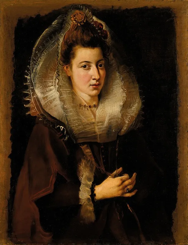 Portrait Of A Young Woman 31 Wall Art by Peter Paul Rubens - High-Resolution Digital Print