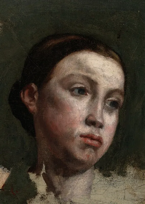 Portrait Of A Young Woman 48 Wall Art by Gustave Courbet - High-Resolution Digital Print