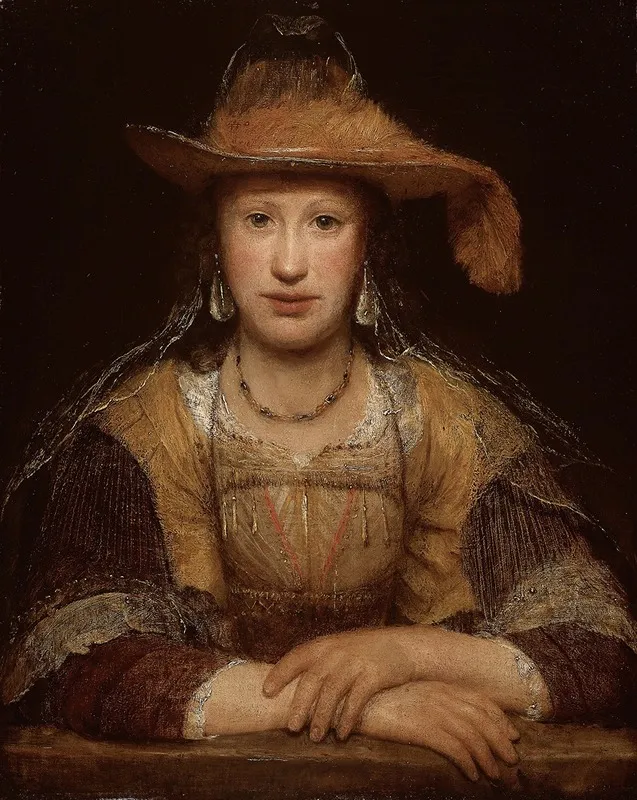 Portrait Of A Young Woman Wall Art by Aert de Gelder - High-Resolution Digital Print