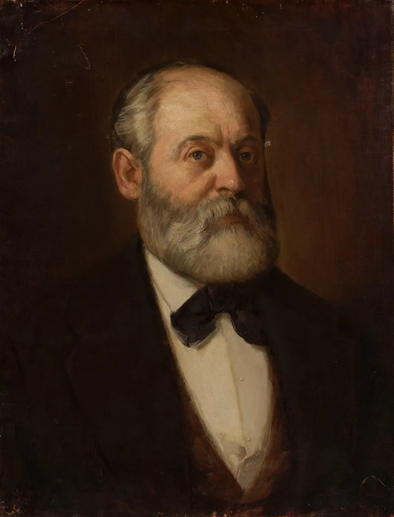 Portrait Of Adam Malinowski Painter
