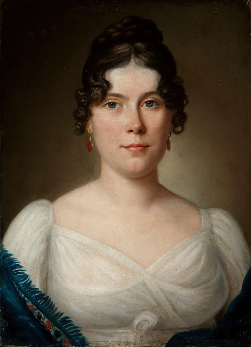 Portrait Of Adelajda Lesznowska 1 V Le Brun Wall Art by Jan Gładysz - High-Resolution Digital Print