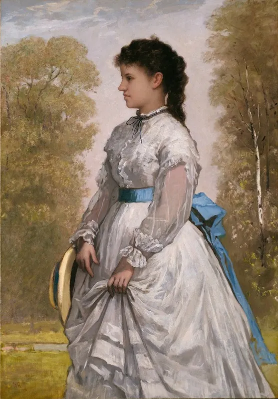Portrait Of Agnes Elizabeth Claflin