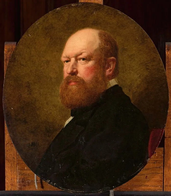 Portrait Of Aleksander Branicki 1821 1877 Wall Art by Andrzej Mniszech - High-Resolution Digital Print