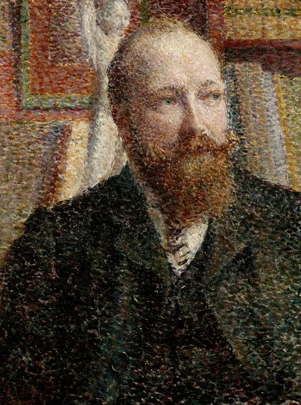 Portrait Of Alfred Verhaeren Wall Art by William Jelley - High-Resolution Digital Print