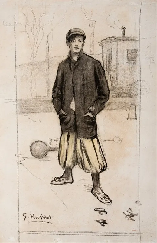 Portrait Of Alfredo Sainati