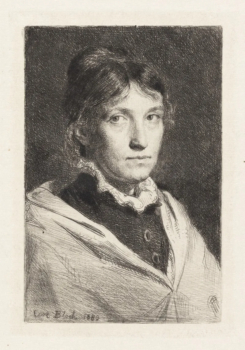 Portrait Of Alma Bloch