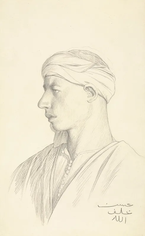 Portrait Of An Egyptian Fellah