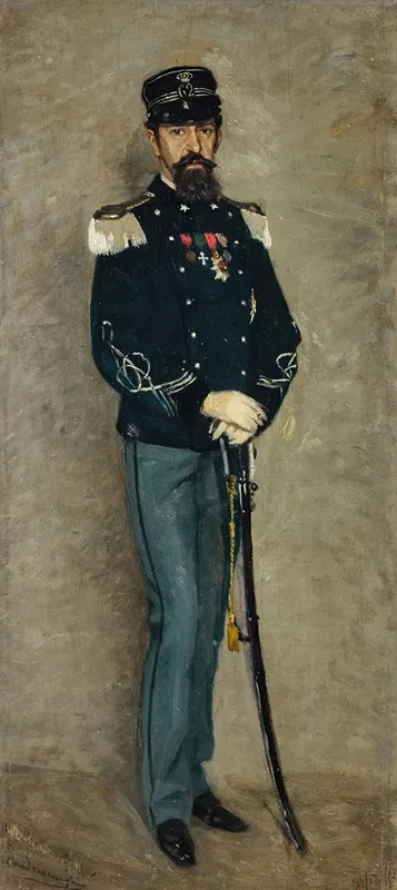 Portrait Of An Infantry Captain