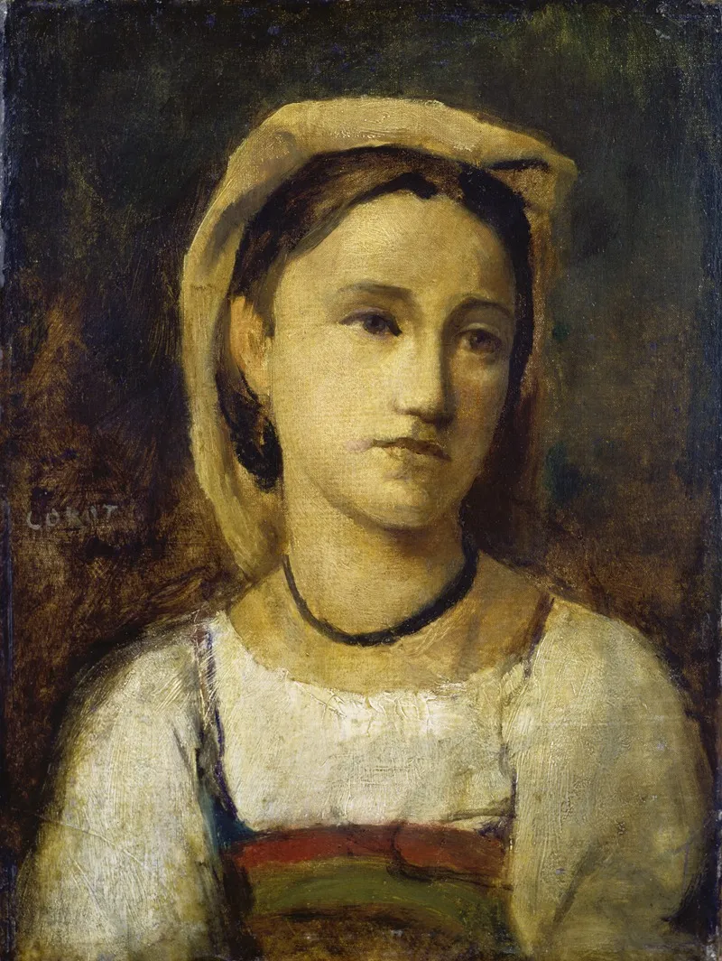 Portrait Of An Italian Girl