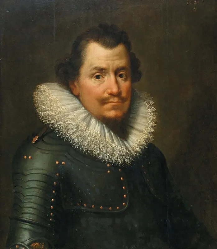 Portrait Of An Officer 4 Wall Art by Johannes Paulus Moreelse - High-Resolution Digital Print
