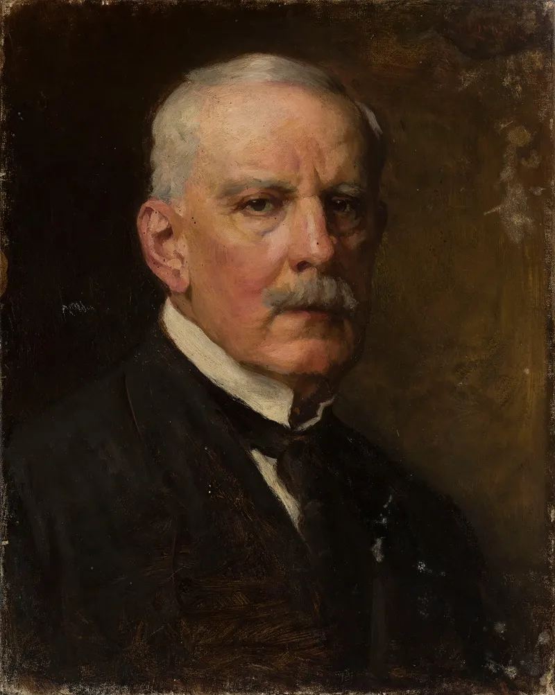 Portrait Of An Old Man 21 Wall Art by Leopold Horowitz - High-Resolution Digital Print
