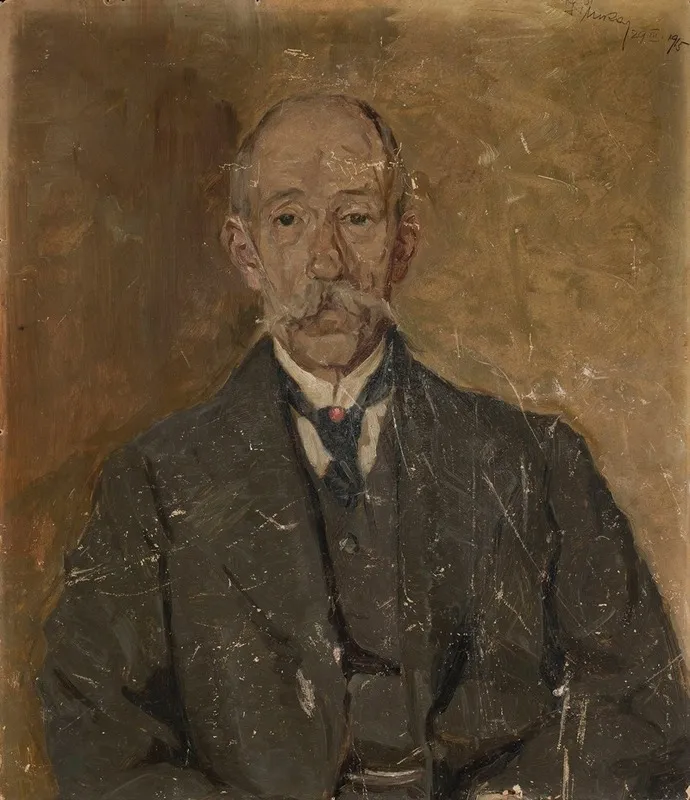 Portrait Of An Old Man 25 Wall Art by Ignacy Pinkas - High-Resolution Digital Print
