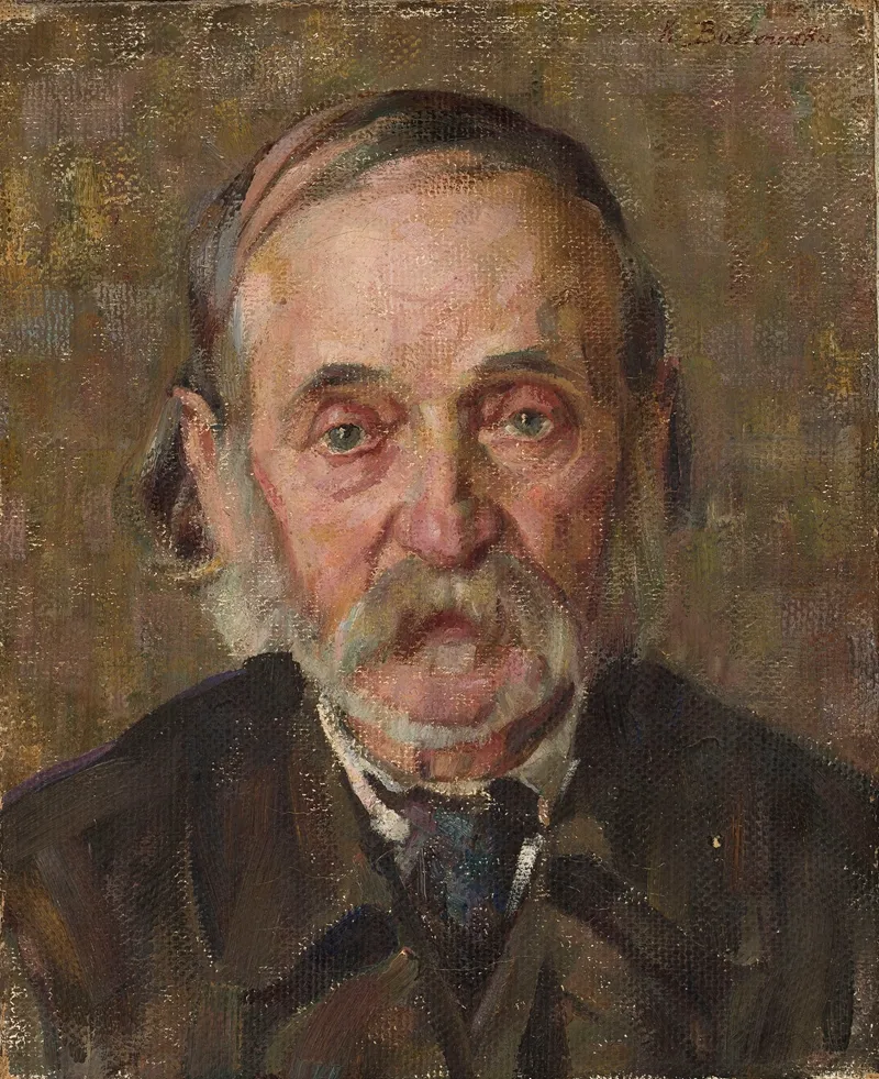 Portrait Of An Old Man 33 Wall Art by Kamila Bukowska - High-Resolution Digital Print