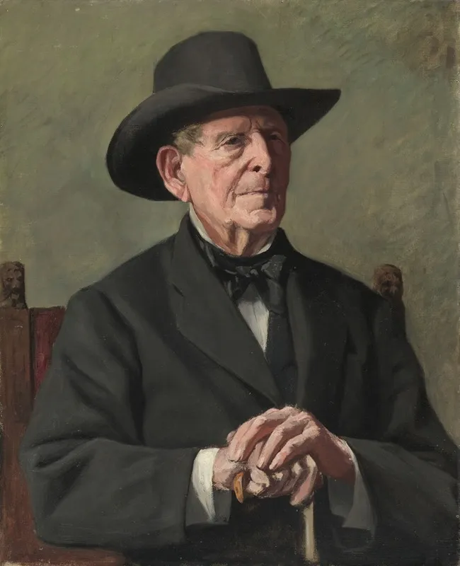 Portrait Of An Old Sea Captain
