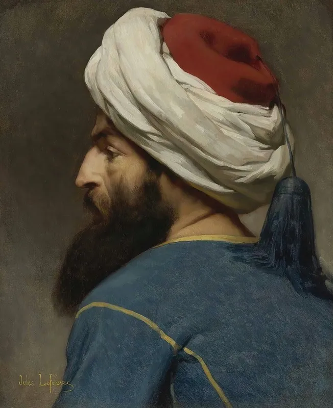 Portrait Of An Ottoman Wall Art by Jules Joseph Lefebvre - High-Resolution Digital Print