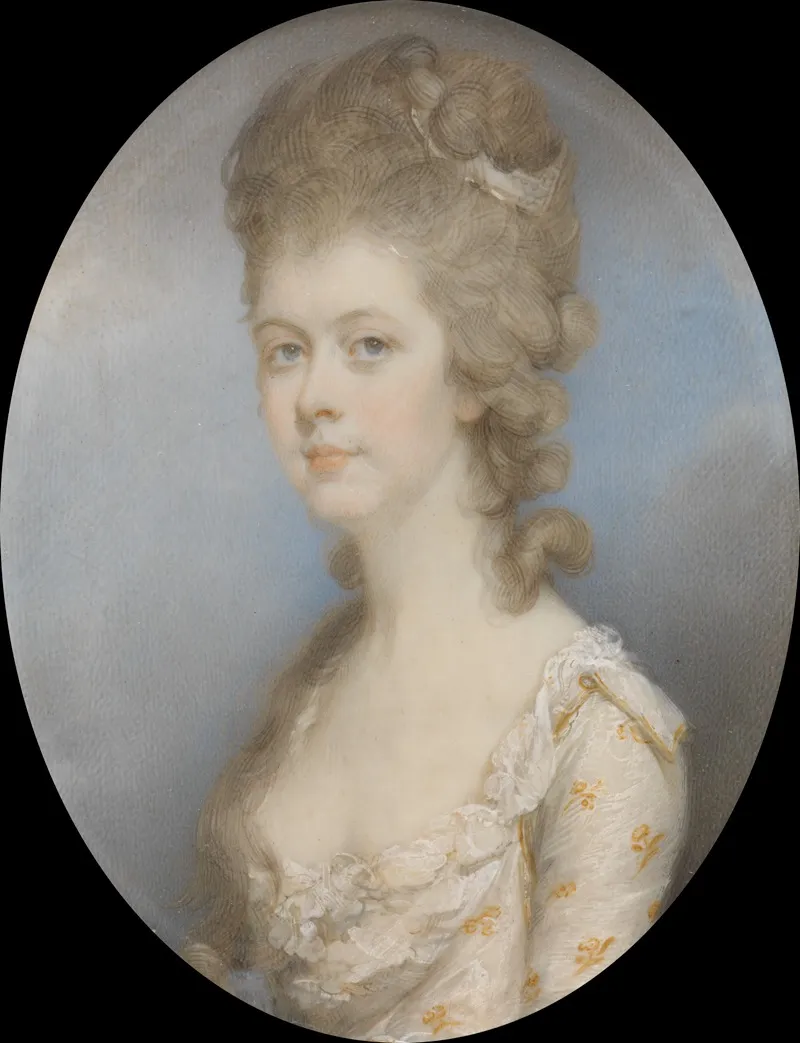Portrait Of An Unknown Lady 4 Wall Art by Jeremiah Meyer - High-Resolution Digital Print