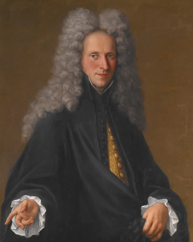 Portrait Of An Unknown Nobleman Wall Art by Pietro Longhi - High-Resolution Digital Print