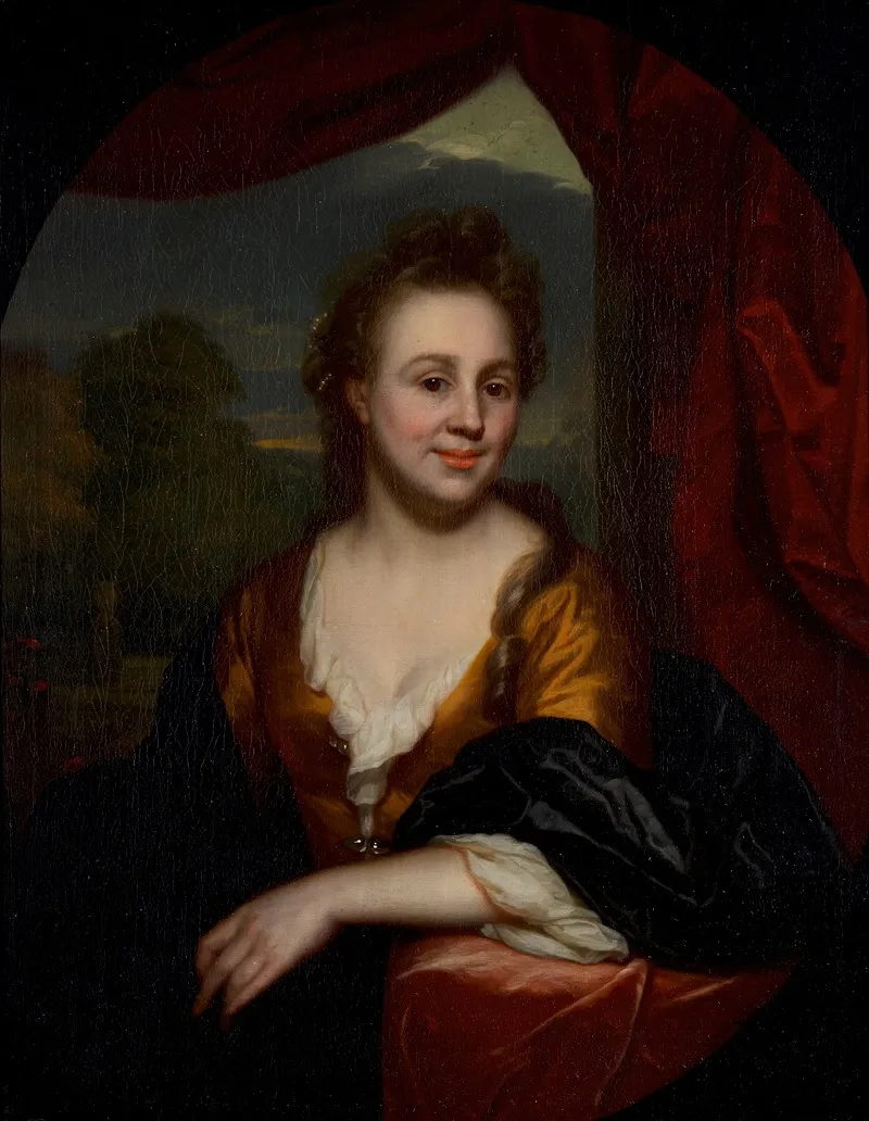 Portrait Of An Unknown Woman 6 Wall Art by Godfried Schalcken - High-Resolution Digital Print