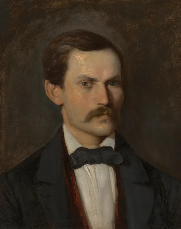 Portrait Of Andrzej Dziubandowski Wall Art by Aleksander Kotsis - High-Resolution Digital Print
