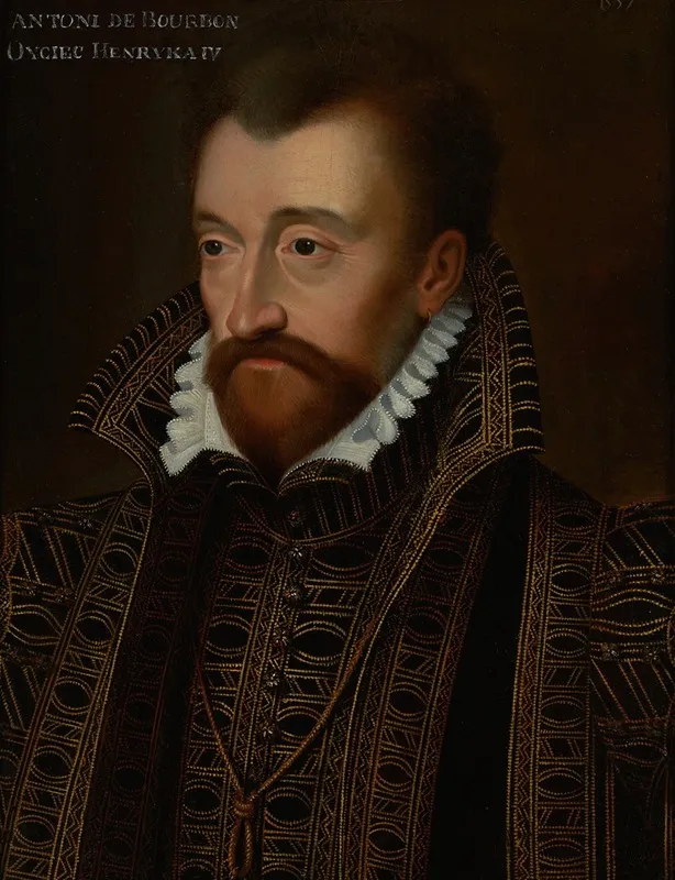 Portrait Of Anthony Of Bourbon 1518 1562 King Of Navarre