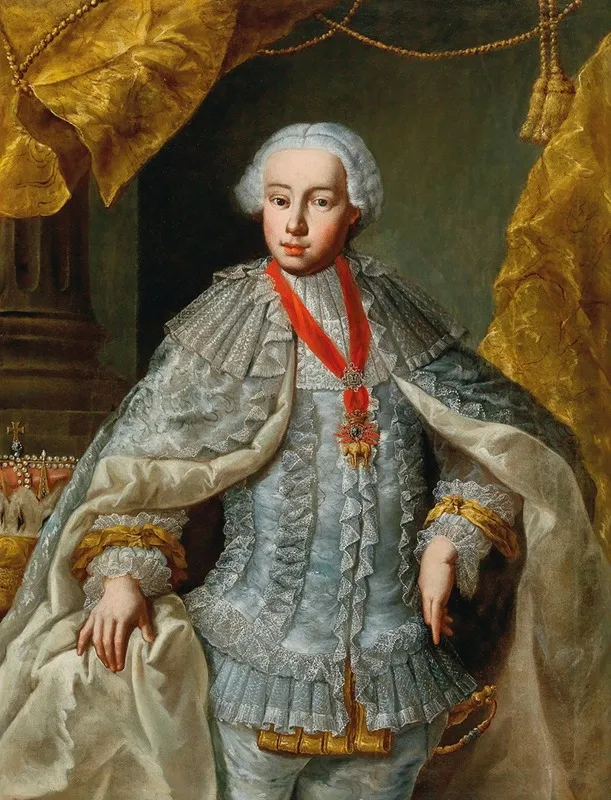 Portrait Of Archduke Leopold Later Emperor Leopold Ii Wall Art by Habsburg Court Painter - High-Resolution Digital Print