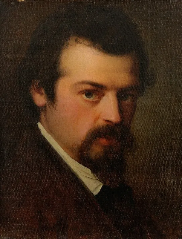 Portrait Of Artist Aleksander Hagen