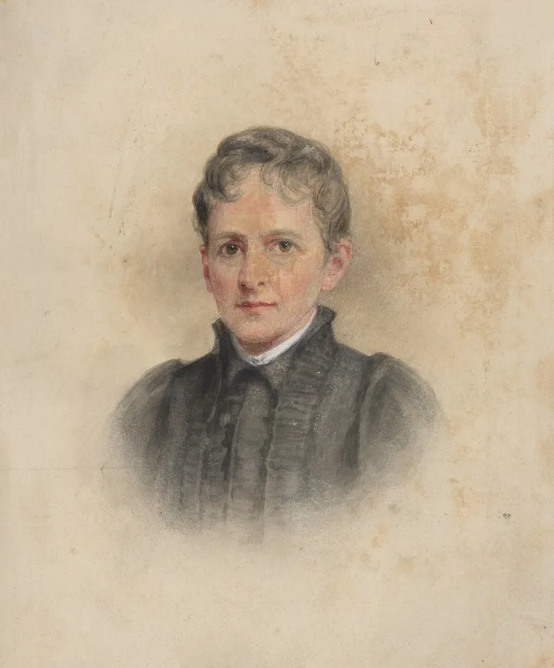 Portrait Of Artists Mother 3 Wall Art by Isaac L. Williams - High-Resolution Digital Print
