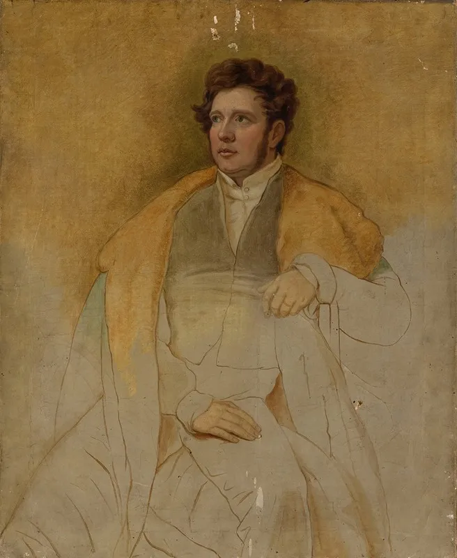 Portrait Of Artur Potocki 3 Wall Art by Joseph Karl Stieler - High-Resolution Digital Print