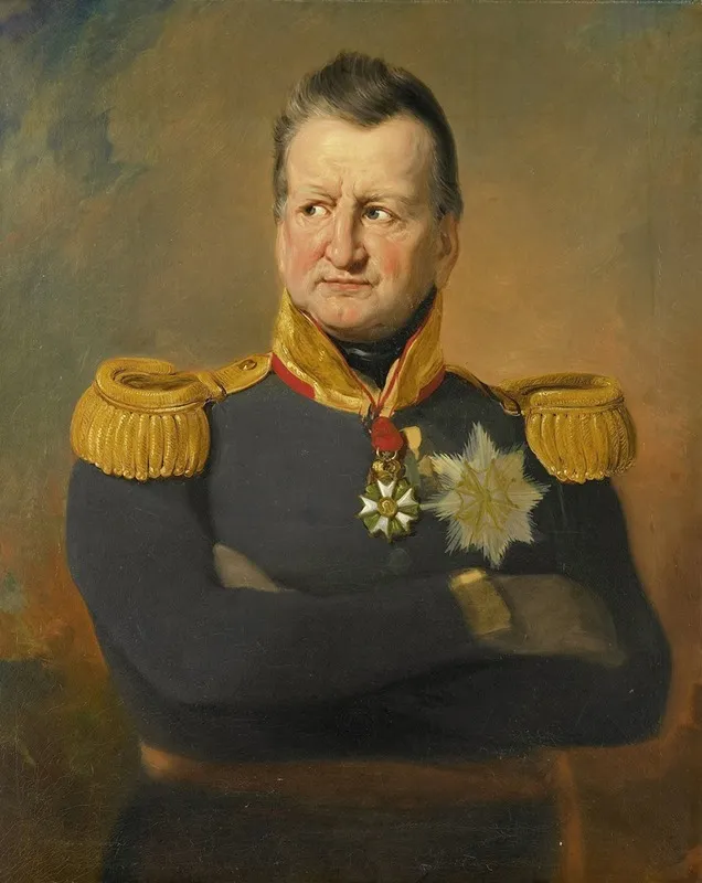 Portrait Of Baron David Hendrik Chasse Lieutenant General