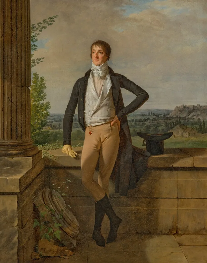 Portrait Of Barthelemy Charles Comte De Dreux Nancre 1760 1863