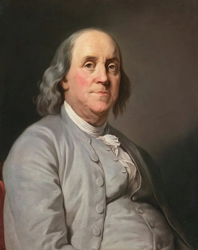 Portrait Of Benjamin Franklin