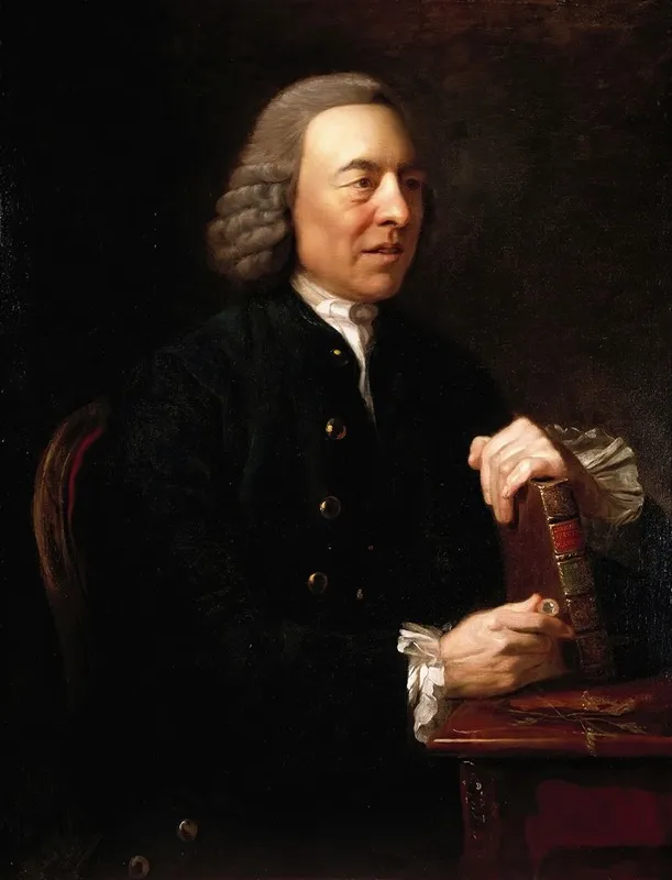 Portrait Of Benjamin Stillingfleet Wall Art by Johan Joseph Zoffany - High-Resolution Digital Print