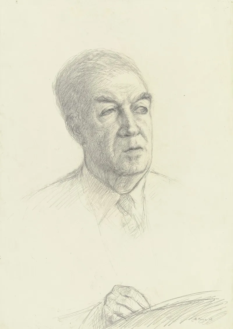 Portrait Of Benno Reifenberg I