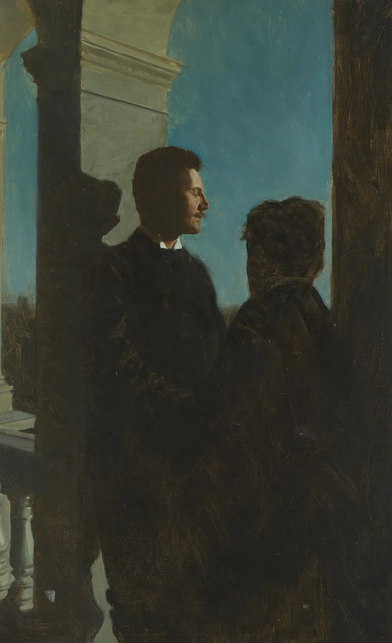 Portrait Of Bernhard And Emil Osterman