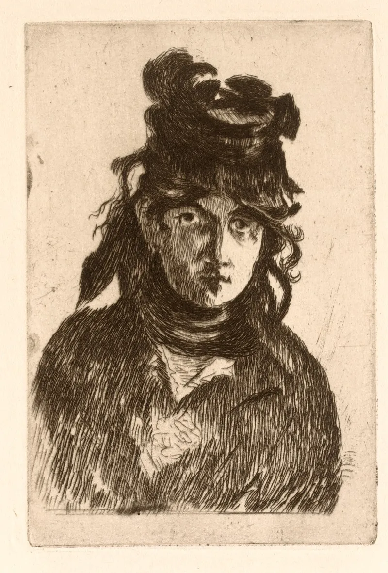 Portrait Of Berthe Morisot 2