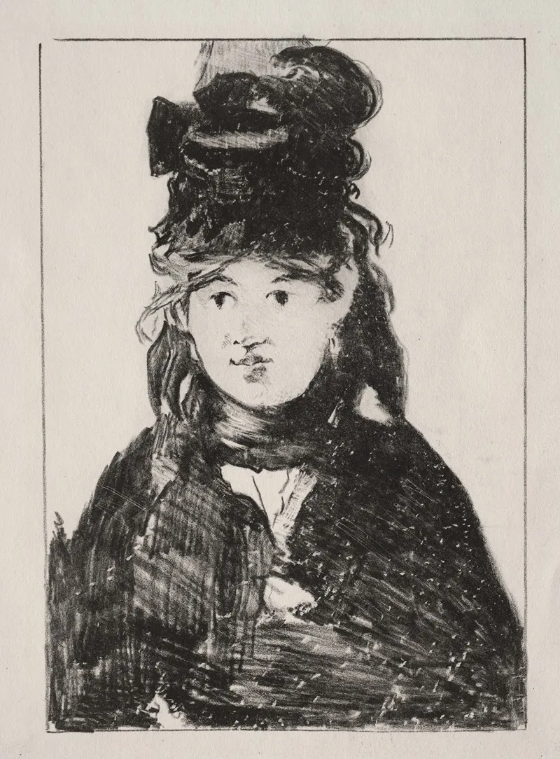 Portrait Of Berthe Morisot 3