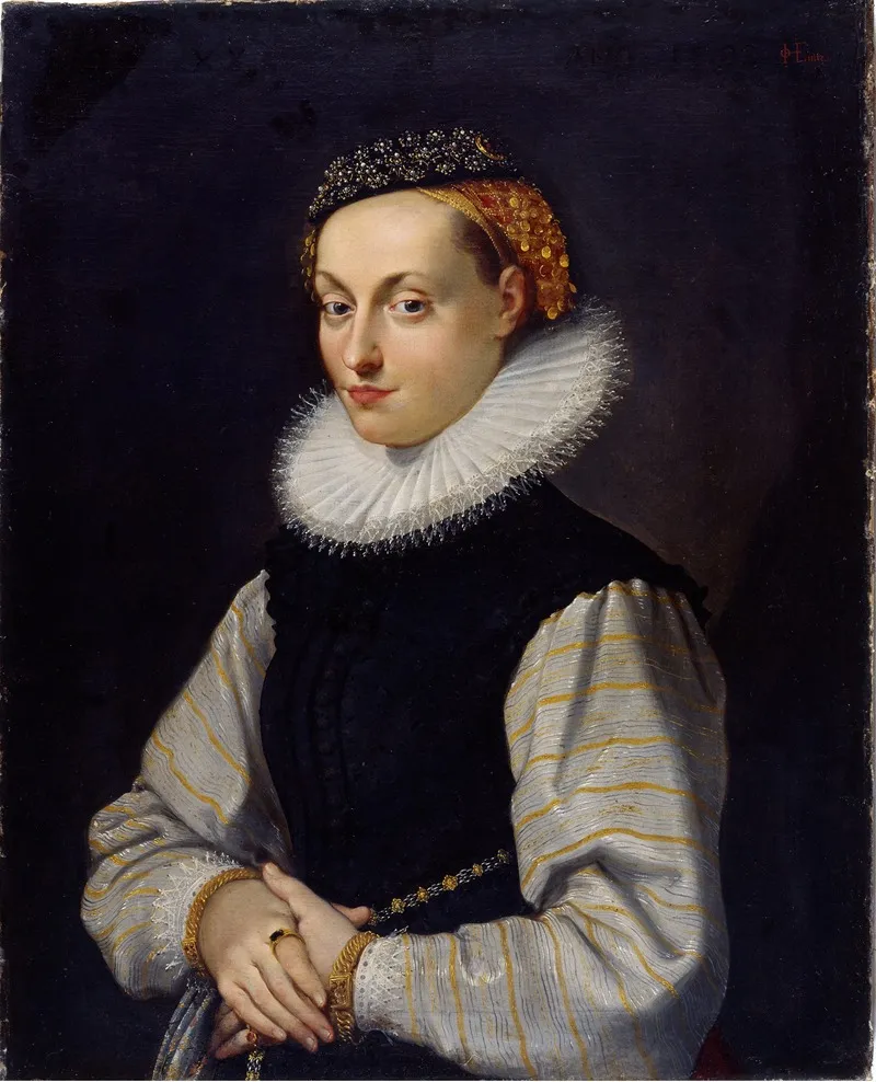 Portrait Of Bildnis Von Veronika Fugger