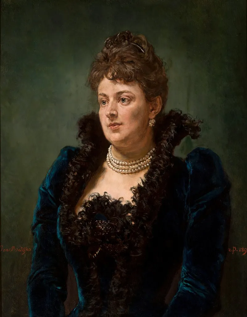 Portrait Of Bona Ossowiecka