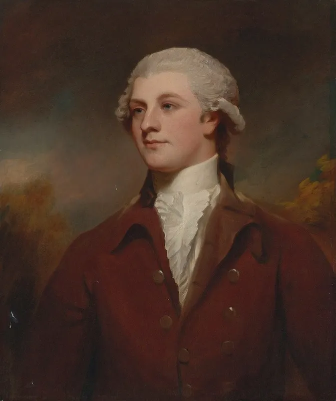 Portrait Of Bryan Cooke Of Owston Wall Art by George Romney - High-Resolution Digital Print