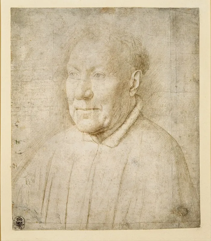 Portrait Of Cardinal Niccolo Albergati